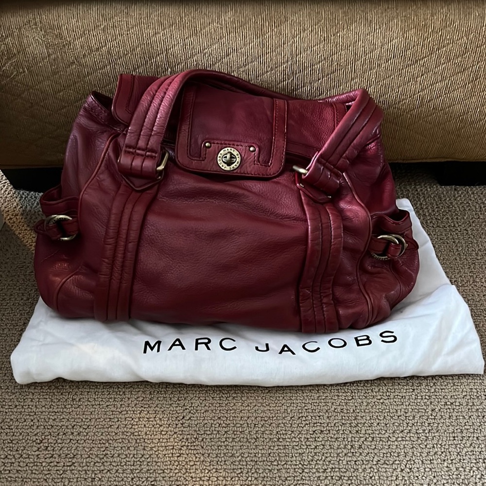 Marc by Marc Jacobs Red Hobo Bag